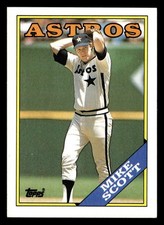 Mike Scott 1988 Topps #760 Houston Astros Baseball *101