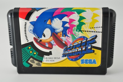 Sega Mega Drive MD Genesis Sonic The Hedgehog 1 2 3 Spinball set Japanese ver - Picture 18 of 24