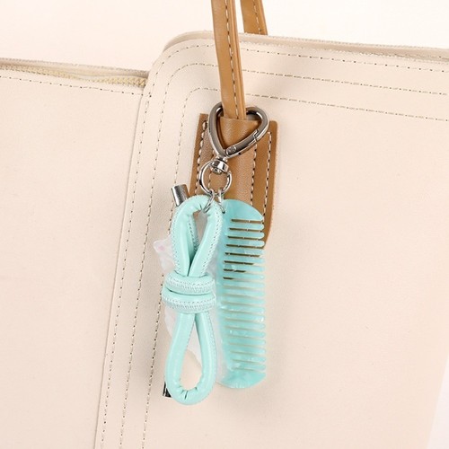 with Keychain Makeup Comb Cartoon Hairdressing Combs Women - Picture 5 of 14