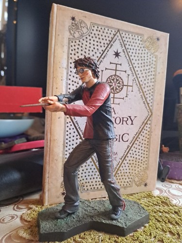 Harry Potter Neca Figure Triwizard Goblet Of Fire 15cm Wand And Stand - Picture 3 of 6