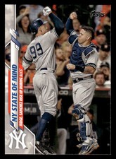 2020 Topps #591 NY State of Mind AARON JUDGE New York Yankees