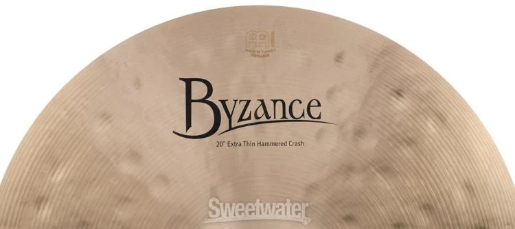 Platillos Meinl Byzance tradicional extrafino martillado platillo choque - 20" Foto 3 de 4