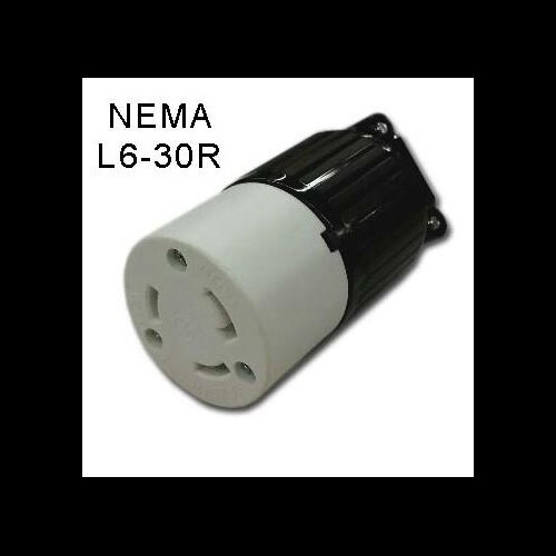 HUBBELL L6-30R U 30A 250V 1 3W GEBRAUCHT