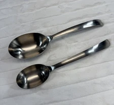 Stainless Steel Measuring Spoons Set 1 Cup 1/2 Cup 18/8 Heavy Duty Kitchen Tools