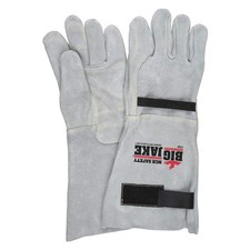 MCR SAFETY 1746L Cut-Resist Leather Glove,L/9,PK12 491R60