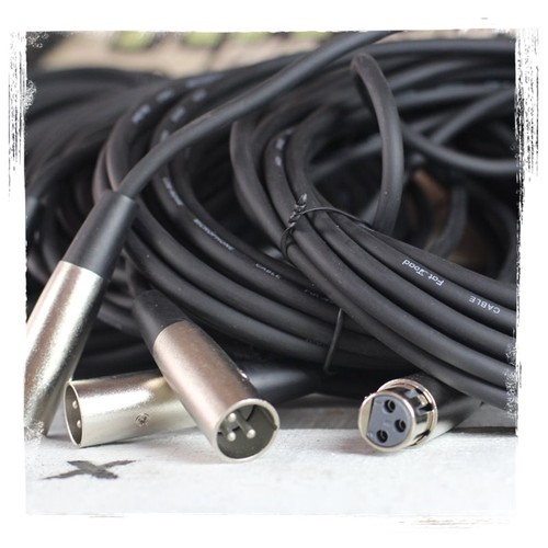 Microphone Cables by FAT TOAD | (4 Pack) 20ft Pro Audio XLR Mic Cord Patch - Bild 9 von 13