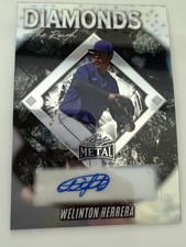 WELINTON HERRERA 2025 Leaf Metal Baseball Diamonds in the Rough ICE AUTO 3/35 RC