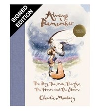 SIGNED Charlie Mackesy Book The Boy, The Mole, The Fox, The Horse And The Storm