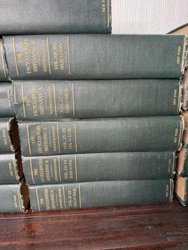 Encyclopedia Britannica 11. Auflage 1911 32Vols im 16 Satz A-Z - Bild 3 von 21