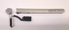 OEM Xbox 360 "fat" Replacement Silver Chrome Disc Drive Bezel & Eject Button