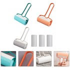 3 Sets Clothes Hair Remover Dusting Remover Replaceable Sticky Paper Roller