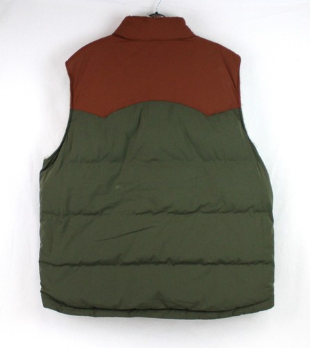 Patagonia Men's Reversible Bivy Down Vest Forest Green Size Extra Large - Picture 2 of 8