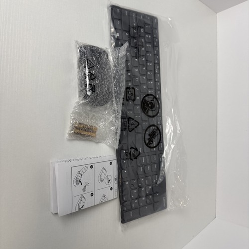 Lenovo KBRF5C71 Wireless Keyboard Mouse Set Charging Keyboard Ultraslim - Photo 8/9