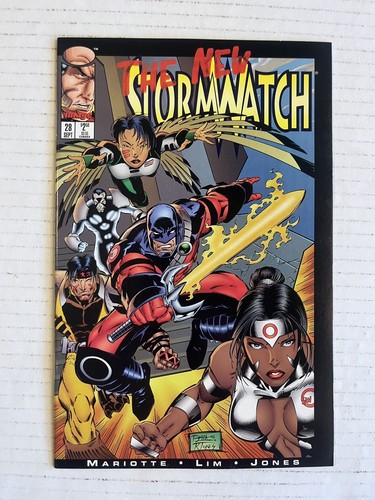 Stormwatch teilweise gelaufen. Bild, 1993. 25 Hefte Lot. 50% komplett. NM. Siehe Bilder. - Bild 21 von 24