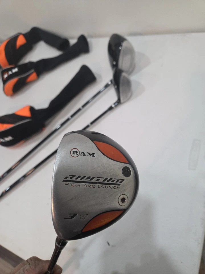 Juego de 3 Ram 10.5°, 15°, 19° Rhythm Mas Exchange System #1,#3 y #5 Foto 4 de 4