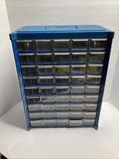 Vintage 45 Drawer Metal Small Parts Storage Organizer Cabinet Bin