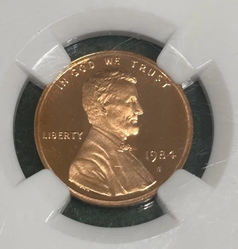 1984 S 1C NGC PF 69 RD Ultra Cameo  Lincoln Memorial Cent