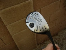 PING G25 3H 3 Hybrid Golf Club, 20 degrees, RH, EXCELLENT CONDITION! reg. flex