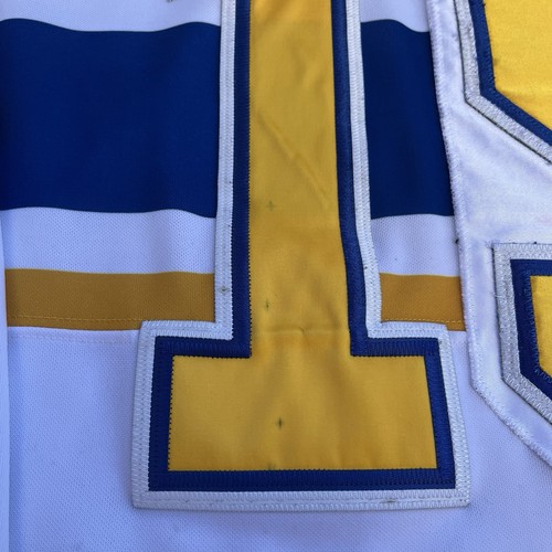 St Scholastica Saints Hockey Jersey White College Minnesota Gemini Size 48 #19 - Picture 11 of 13