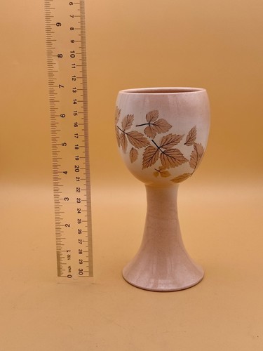 Cáliz Mago de Arcilla Impresionado con Hojas Cerámica Bristoleaf Cerámica DE COLECCIÓN - Imagen 11 de 11