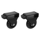 2 Pcs Aluminum Alloy Ladder Wheels Gym Pulley System Wheelchair Break Extenders