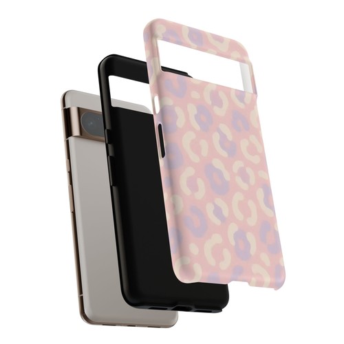 Stylish Tough Phone Case, Animal Print iPhone Cover, Cute Leopard Design - Picture 165 of 276
