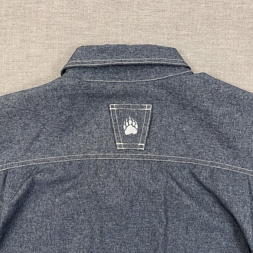 Alaskan Hardgear Bush Pilot Shirt Mens Large Blue Button Down Duluth 74265 - Picture 4 of 10