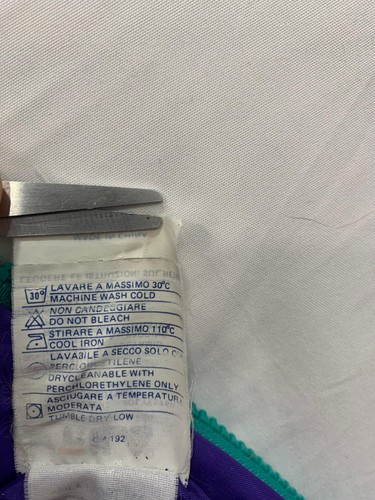 FILA Vintage 90s Goose Down Puffer Vest Teal Green Men’s Size XL/XXL USA #123 - Picture 7 of 13