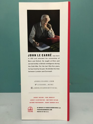 Agent Running in the Field by John Le Carre 1st/1st HC/DJ 2019 - Picture 5 of 7