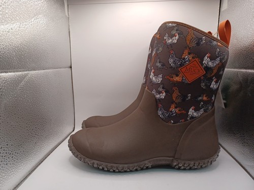 NEW Muck Ladies Muckster II Rooster Brown Mid Boots-Size 10 M - Picture 5 of 22
