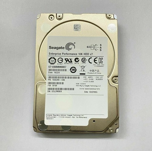 Seagate Enterprise 1.2TB 10K 2.5" 6GB/s SAS Hard Drive HDD 1DA200 ST1200MM0007 - Picture 2 of 3