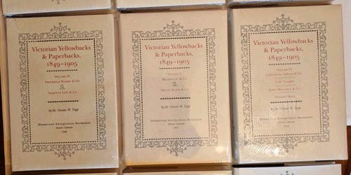 VICTORIAN YELLOWBACKS & PAPERBACKS 1849-1905 Chester Topp 9 Vols Complete NEW! - Picture 5 of 24