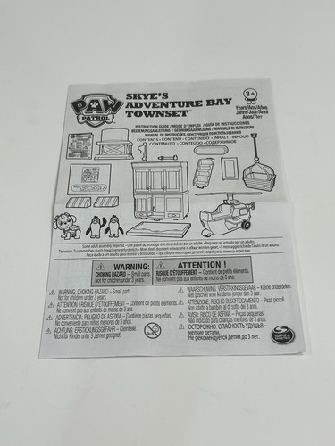 Paw Patrol Skye's Adventure Bay Townset Exclusive Playset Rare - Picture 15 of 16