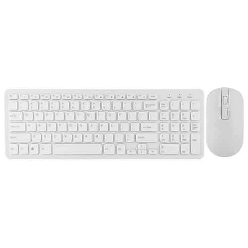 108 Keys MultiFunctional 2.4G Wireless Keyboard Mouse Combo High Sensitivity NEW - Afbeelding 8 van 12
