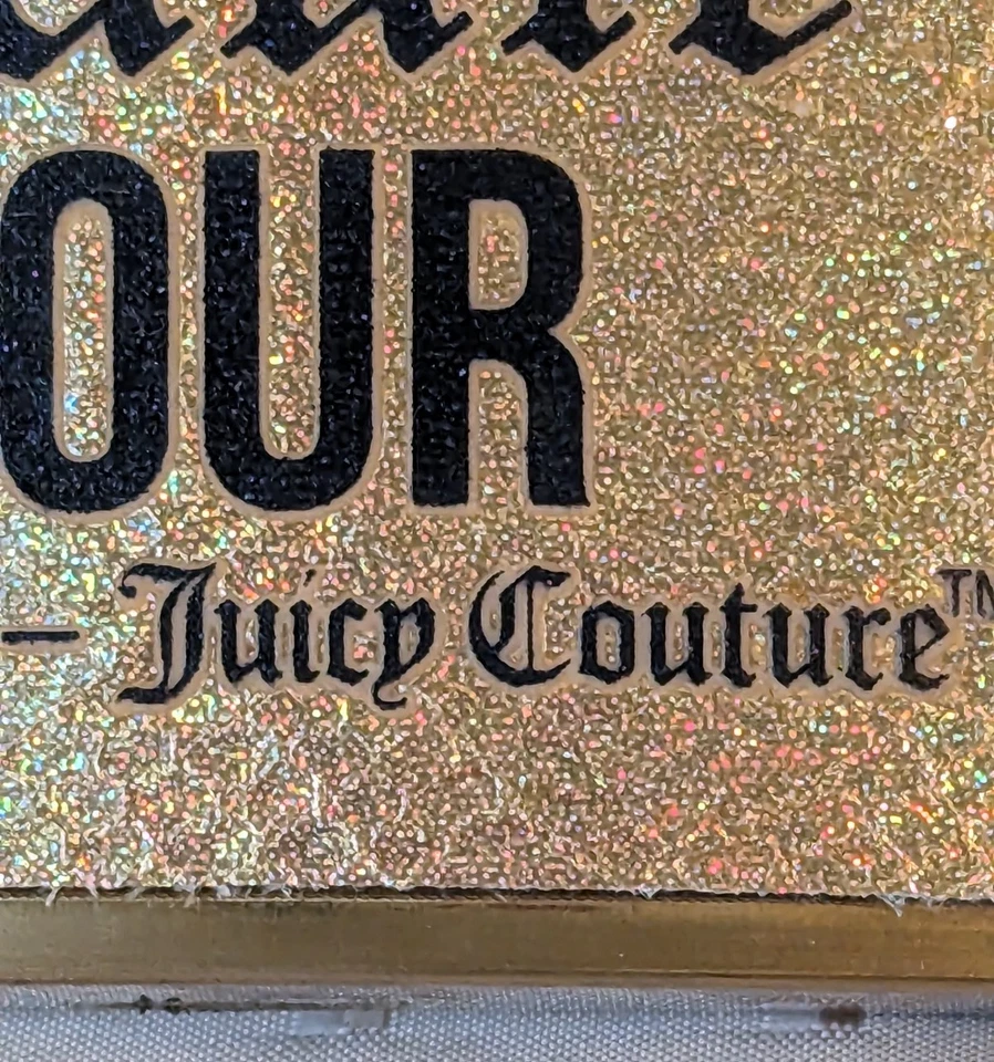 Juicy Couture - Frasco dorado brillante "Its Haute Hour" - Acero inoxidable - 6 oz Foto 4 de 4