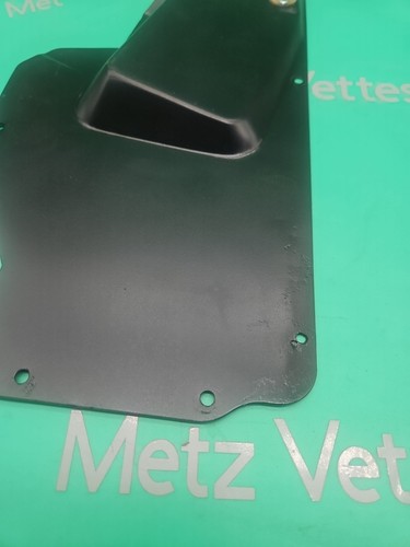 1968-77 C3 Corvette Door Window Regulator Lower Access Cover Driver LH Side Blem - Picture 9 of 10