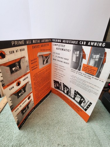 1948 Prime Locomotive Cab Awnings Catalog PMC-75 - Picture 2 of 4