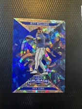 #64 2025 Crusade BLUE CRACKED ICE Jett Williams Mets