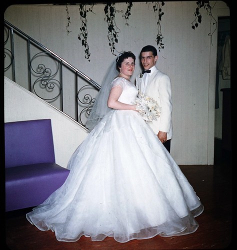 60x Stereo Realist 3D slides - 1960s WEDDING - Kodachrome - Picture 6 of 24