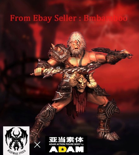 Nightmare Studio X Adam 1/12 Barbarian Berserker Action Figures Model Toy New - Picture 9 of 12