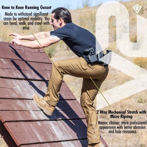 First Tactical 114011-610-34-30 Men's V2 Tactical Pant Ranger Green 34 - Picture 3 of 8