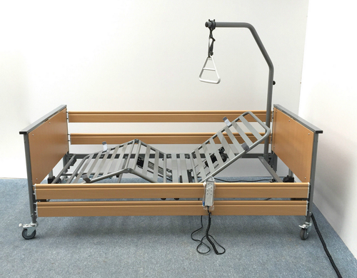 INKL. AUFBAU! NEUWARE Pflegebett 100x200 cm Krankenbett Ecofit S - Bild 2 von 3