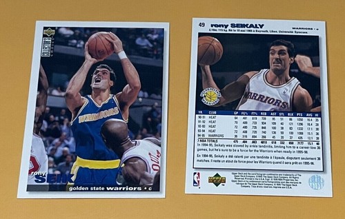 1995-96 Upper Deck Collector Choice English French Basketball  U pick 1-210 - Picture 49 of 263