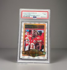 Tyreek  Hill 🔥 The Champ is Here Numbered  /99  PsA Graded 9  