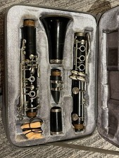 Normandy B Flat Clarinet Bundle with Cork Grease, New Ligature, Rico Reeds