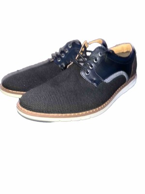Mix No. 6 Bache Charcoal Black Lace Up Oxford Dress Shoe Men  display picture 3