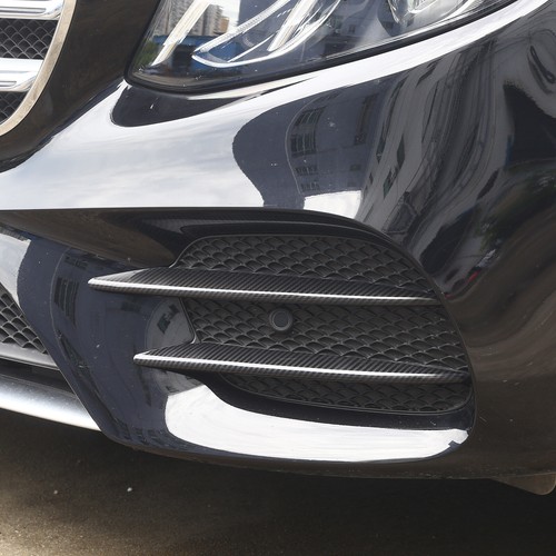 Carbon Fiber Front Fog Light Eyebrow Cover Trim For Benz E Class W213 16-2020 - Bild 10 von 12