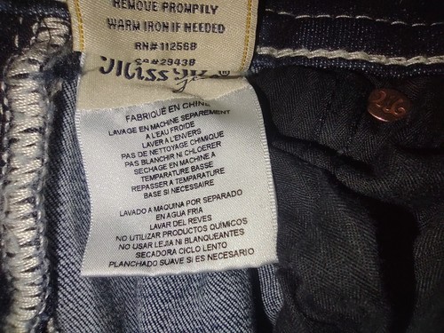 Miss Me Mid Rise Capri Jeans Women's Size 25 M3336P - Picture 13 of 13