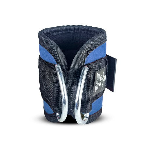 Ankle D Ring Strap Kickback Thigh Leg Gym Pulley Lifting Padded Cable Attachment - Picture 12 of 40