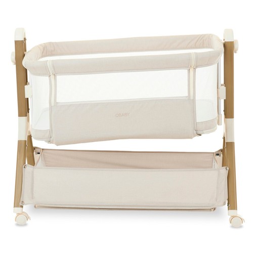 Obaby Cloud Bedside Crib - Newborn Baby Co-Sleeping Height Adjustable with Tilt - Picture 12 of 15